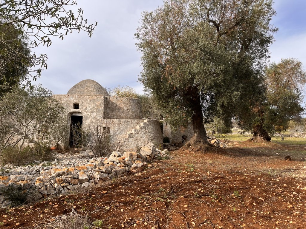 Trullo zum Verkauf in der Landschaft von Carovigno